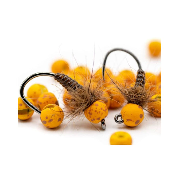 Firehole Slotted Tungsten Speckled Beads