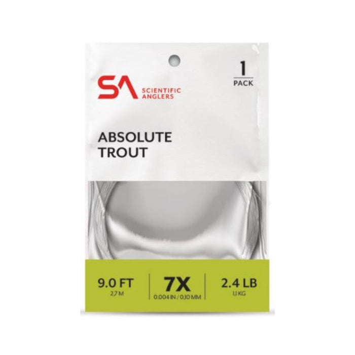 SA Absolute Trout Leader, 1-Pack