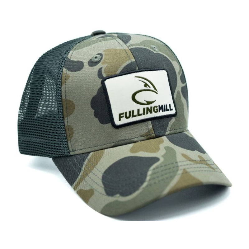Fulling Mill Camo Trucker Hat