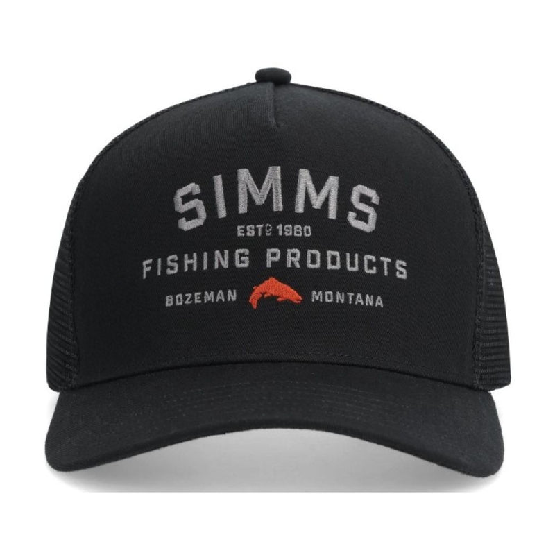 Simms Double Haul Trucker Hat Black