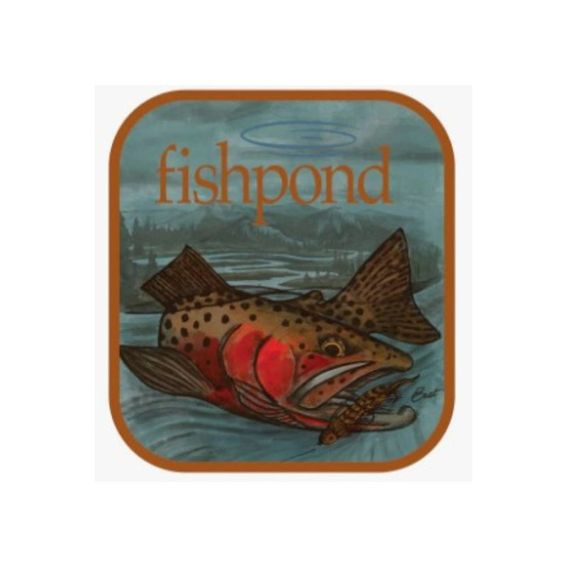 Fishpond Drop-Off Sticker - 5"