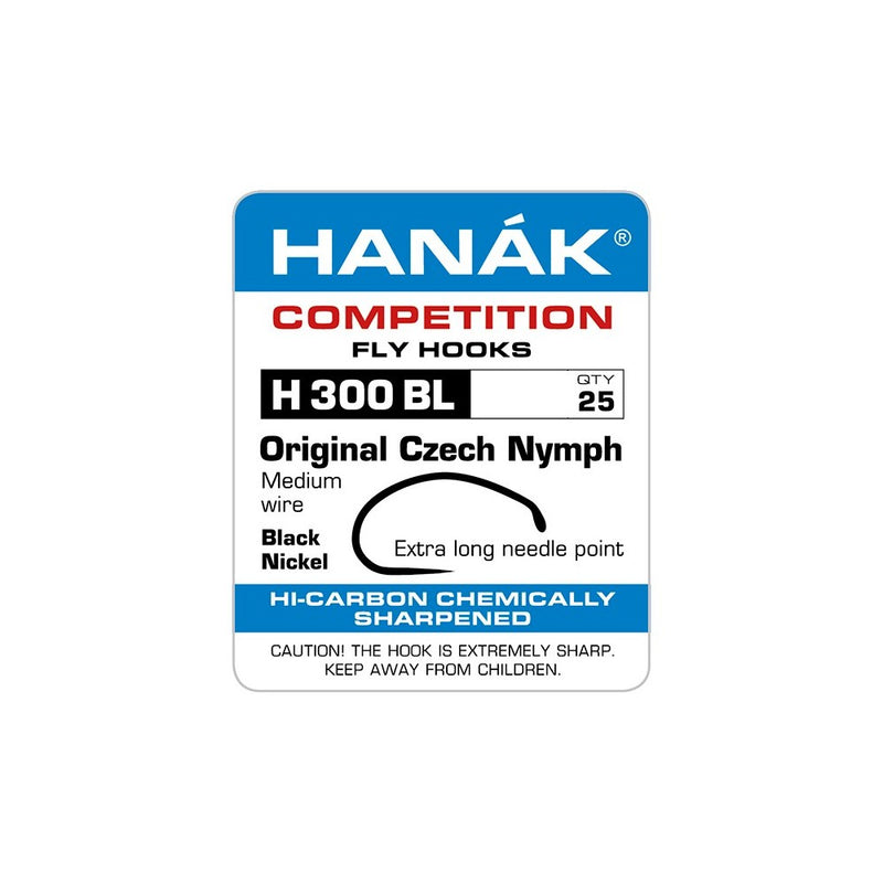 Hanak 300BL Original Czech Nymph Hooks