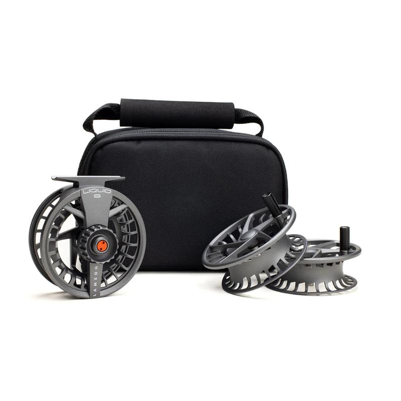 Lamson Liquid S 3-Pack Fly Reel and Spools