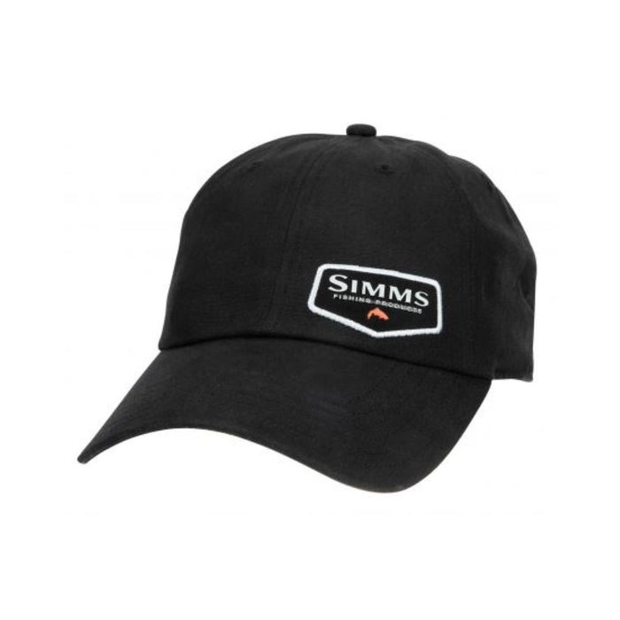OIL CLOTH CAP: BLACK - SIMMS