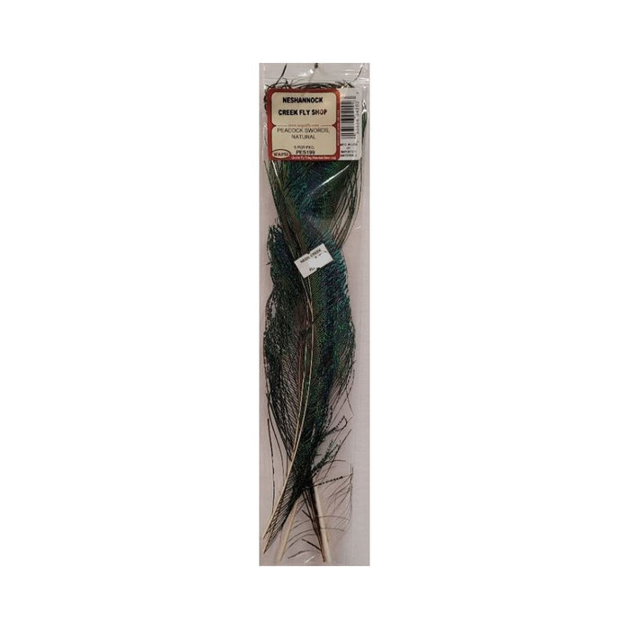 Natural Peacock Swords