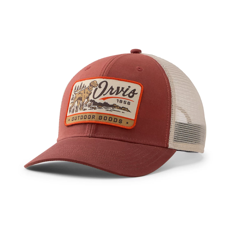 Orvis Pointer Waxed Cotton Trucker Hat