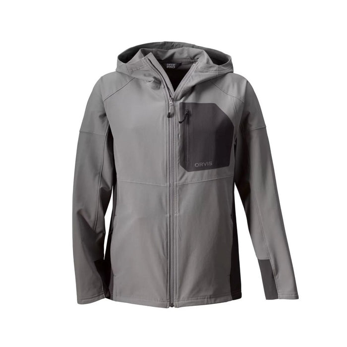 Orvis Pro LT Softshell Hoodie, Granite