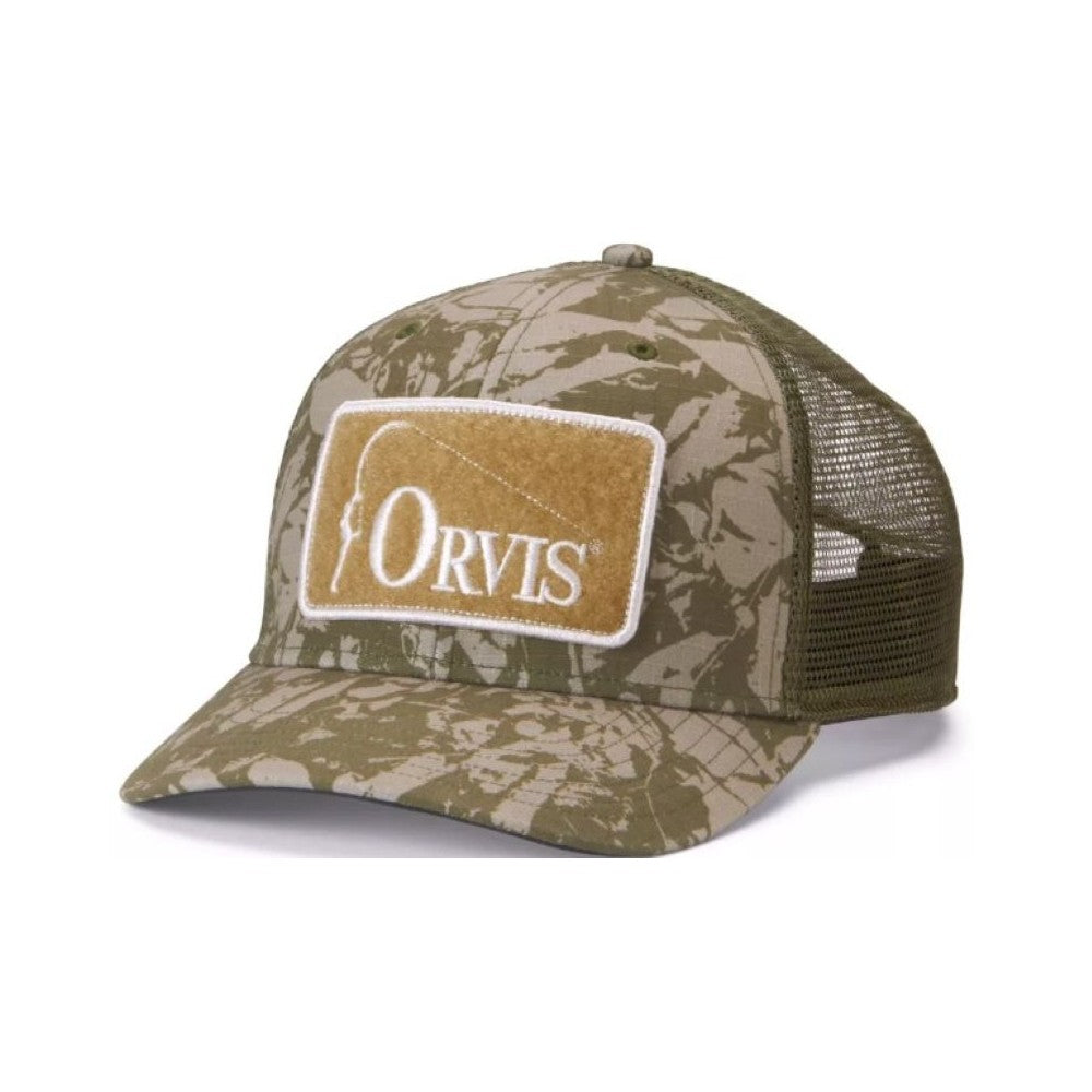 Orvis Ripstop Covert Trucker Hat, Leaf Camo — NC Fly Shop
