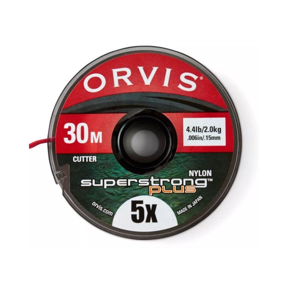 Orvis Superstrong Plus Tapered Leader 12' - 2 Pezzi - Senza Nodi Per Pesca - 3