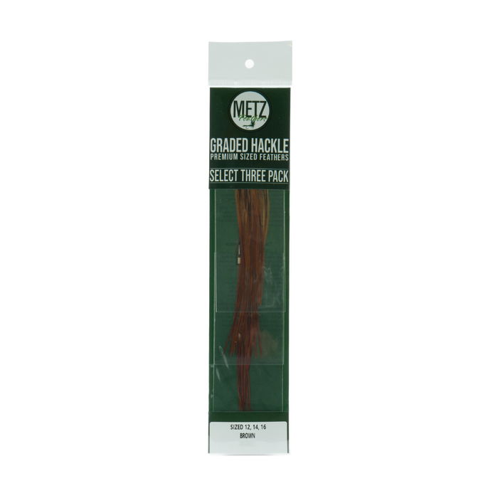 Metz Select Hackle 3 Pack