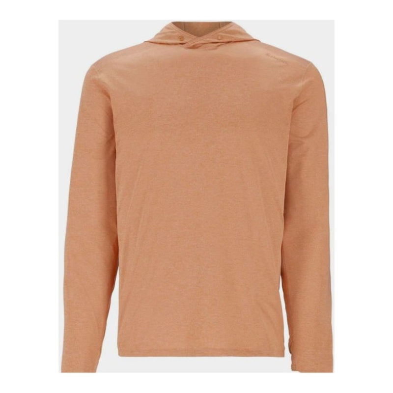 Simms Solarflex Hoody, Orange Maple Heather