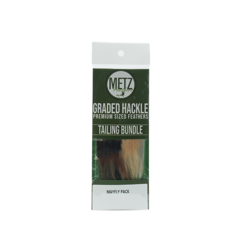 Metz Tailing Hackle Bundle 3PK