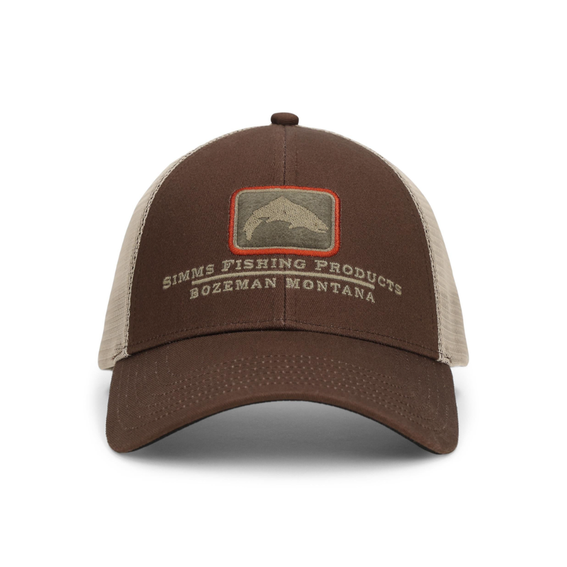 Simms Trout Icon Trucker Hat Kona