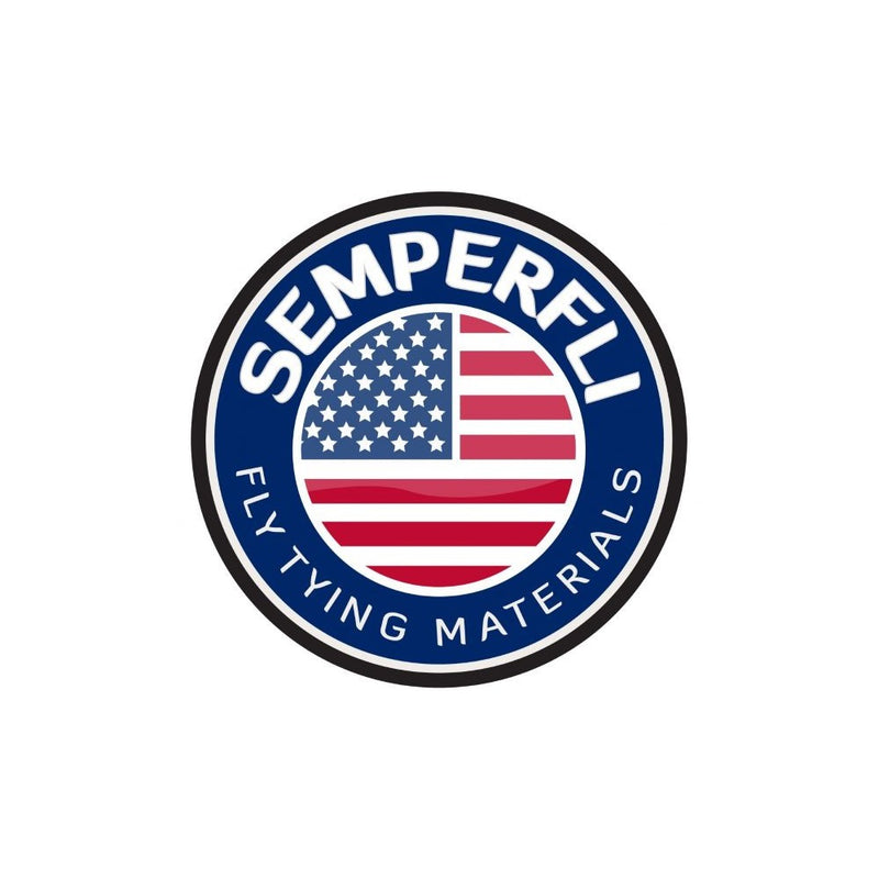 Semperfli USA Circle Sticker