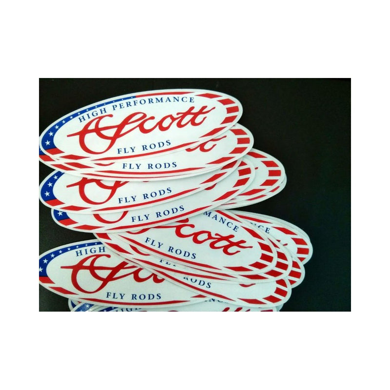 Scott American Flag Decal