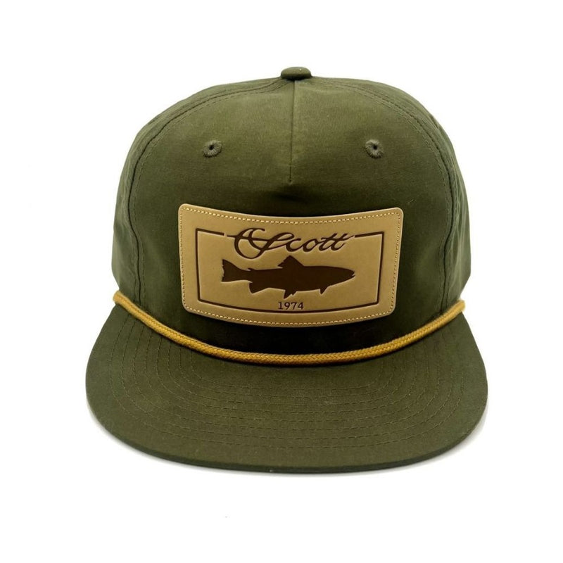 Scott Leather Patch Hat