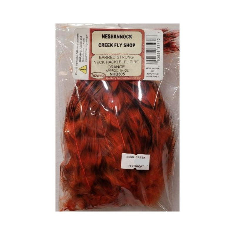 Barred Strung Neck Hackle