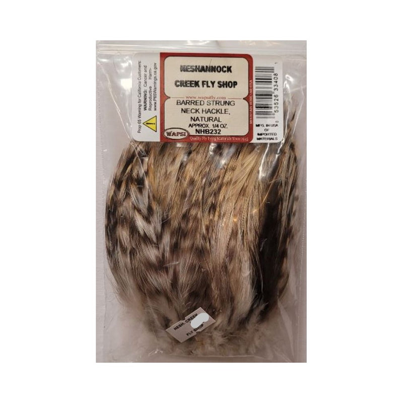 Barred Strung Neck Hackle