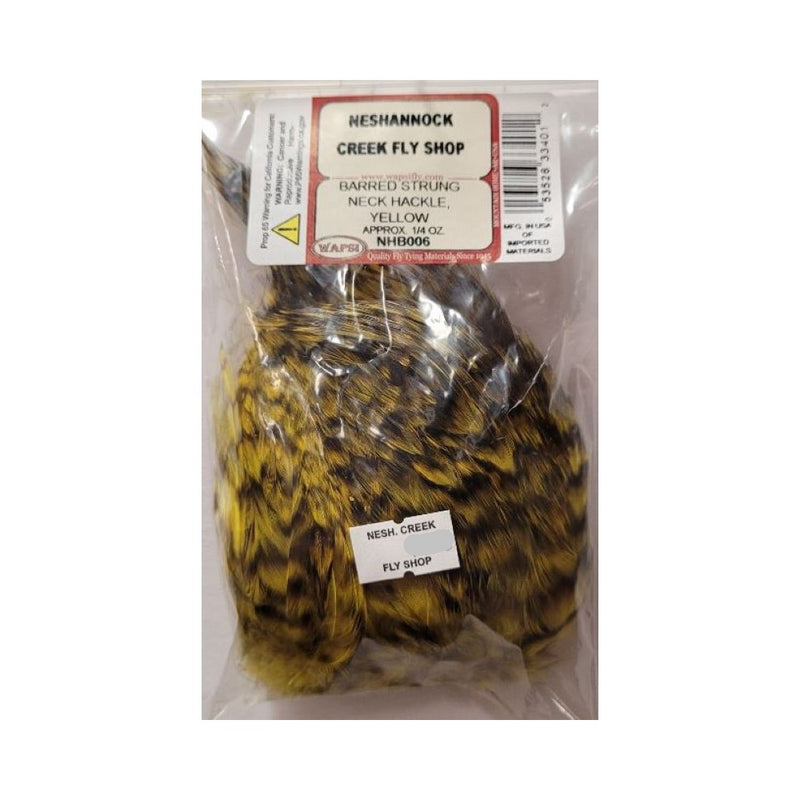 Barred Strung Neck Hackle