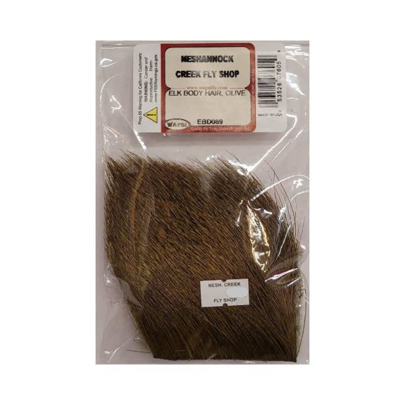 Elk Body Hair