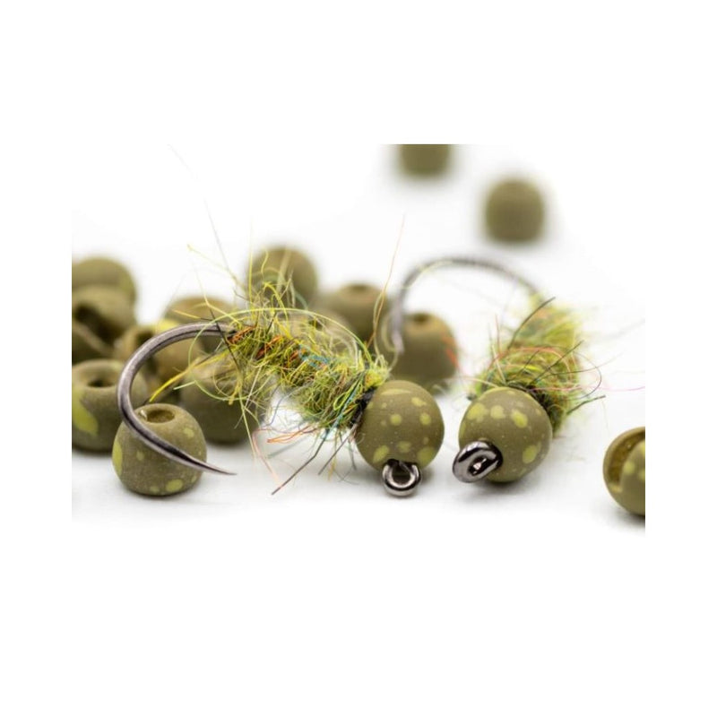 Firehole Slotted Tungsten Speckled Beads
