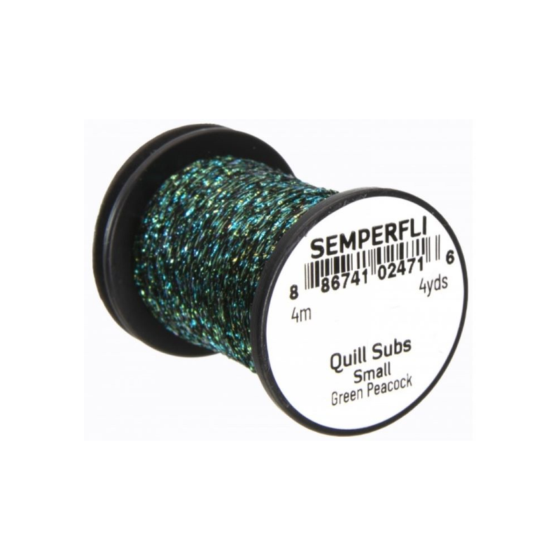 Semperfli Peacock Quill Subs