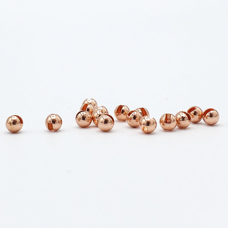 Firehole Slotted Tungsten Plated Beads