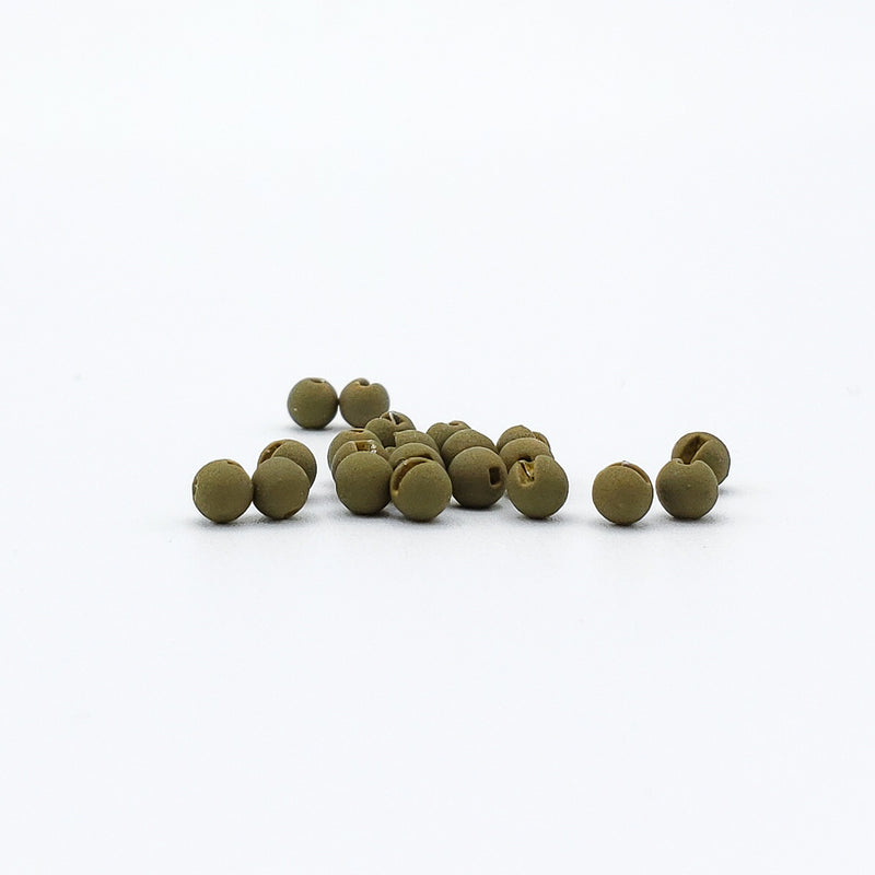 Firehole Slotted Tungsten Matte Beads