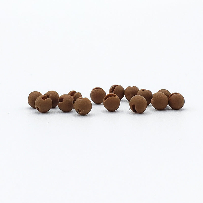 Firehole Slotted Tungsten Matte Beads